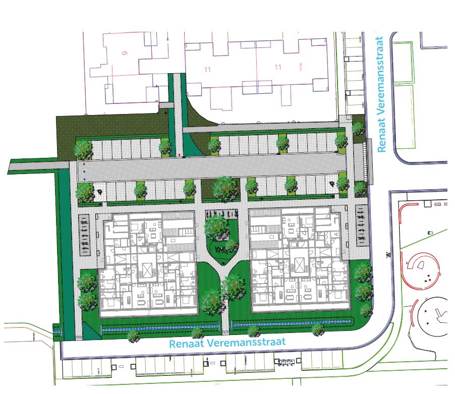 grondplan infrastructuurproject bouwveld 10