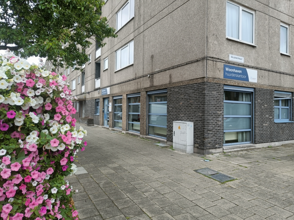 Voorgevel huurderskantoor Antwerpen-Noord, Gasstraat 35